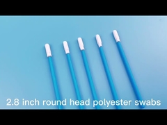 3.2mm 미니 둥근 헤드 폼 팁 전자 제품 청소 면봉 (PP 스틱 포함)