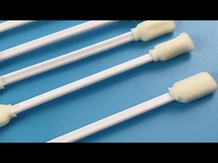 50개 사각 폴리프로필렌 이중 프린트 헤드 폼팁 청소 면봉