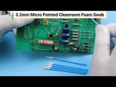 반도체용 산업용 밋밋 솜 스바브