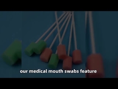 헥사곤 스폰지 톱 일회용 비생성 스랩 OEM 구강 청소용