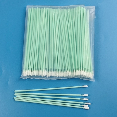긴 PP 지팡이 손잡이를 가진 162mm 보풀이 없는 극세사 & 폴리에스테 끝 청소 면봉