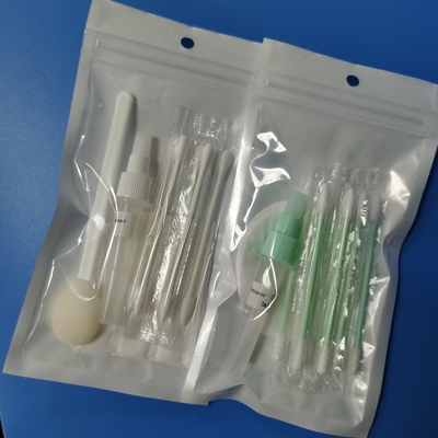 집 디테일링 세정을 위한 3 PC / 가방 가지고 다닐 수 있는 린트 자유 발포 면봉