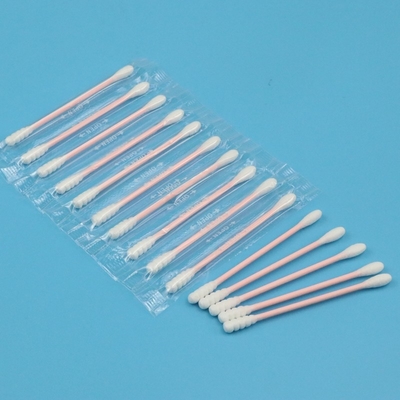 환경 친화적 개별적 래핑한 라운드와 메이크업 제거를 위한 나선형 면봉