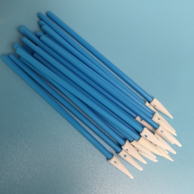 린트 자유 톱 스폼 스랩 녹색 / 빨간색 손잡이 전자 청소 Qtips