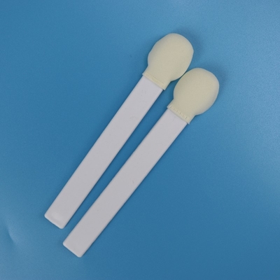 일회용 흰색 PP Stick Foam Tip Swabs 큰 둥근 스펀지 Stick Foam Head 의료 스랩