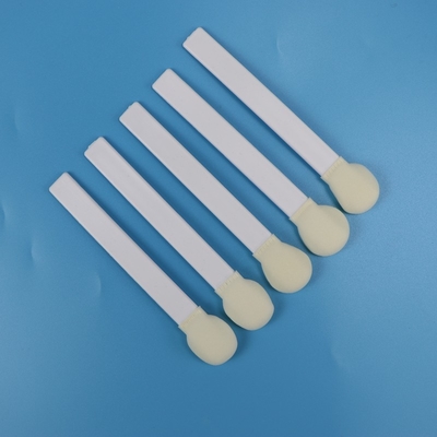 일회용 흰색 PP Stick Foam Tip Swabs 큰 둥근 스펀지 Stick Foam Head 의료 스랩