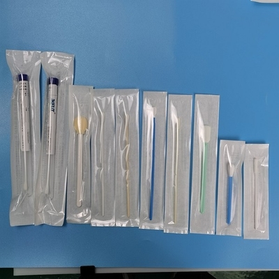 일회용 살균 스랩 EO 살균 백색 맞춤형 샘플링 스랩