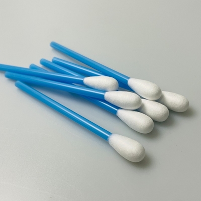생물분해성 물질과 85mm 길이의 의료 산업용 면봉