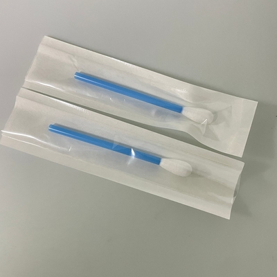 의료기기 청소용 블루 홀로우 스틱 면실