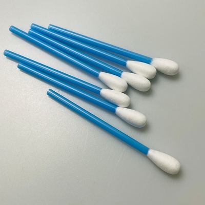 의료기기 청소용 블루 홀로우 스틱 면실