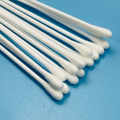 6인치 목화 접시기 튼튼한 손잡이 일회용 샘플링 스랩 사용자 정의 받아
