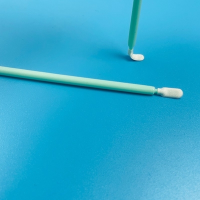 1mm 두께 유연한 폴리에스터 톱 스바브 청정실 린트 무료 청소 스틱