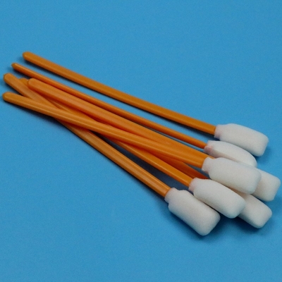 5" 린트 무료 직사각형 폼 스랩 오렌지 스틱 잉크젯 프린터 청소 폼 스랩