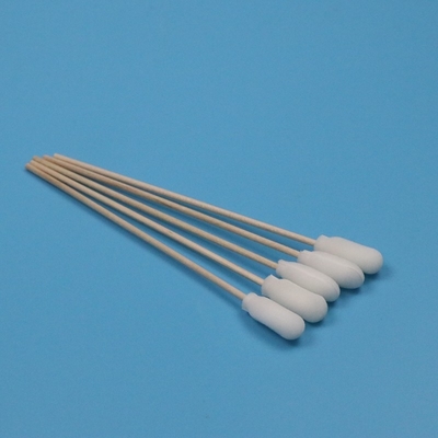 15cm 일회용 목재 스틱 스펀지 스틱 의료 폼 스랩 응용기