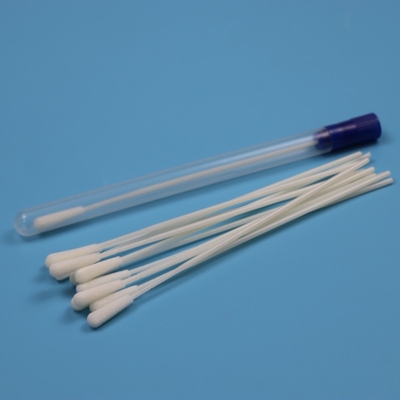 일회용 ABS Stick Flocked Nylon Oral Swab Sterile 샘플 수집 스랩