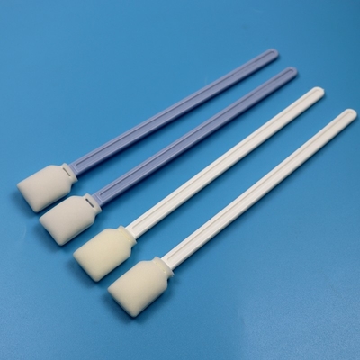 228mm 린트 없는 흰색 엑스트라 긴 손잡이 직사각형 청정실 스랩 UV 프린터 청소 폼 스랩