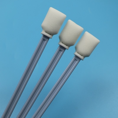 228mm Lint Free Blue Long Handle Rectangular Cleanroom Swab 큰 포맷 프린터 청소 폼 스랩