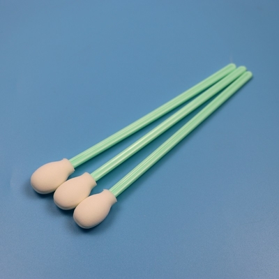 180mm 린트 무료 추가 긴 손잡이 둥근 스펀지 청정실 스랩 프린터 청소 원형 폼 스랩