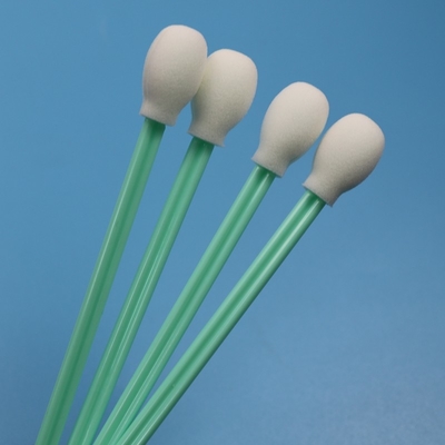 180mm 린트 무료 추가 긴 손잡이 둥근 스펀지 청정실 스랩 프린터 청소 원형 폼 스랩