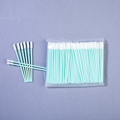 마이크로 굴레 청소 도구 튼튼한 PP 손잡이와 함께 76mm 형태의 폼 톱 스바브