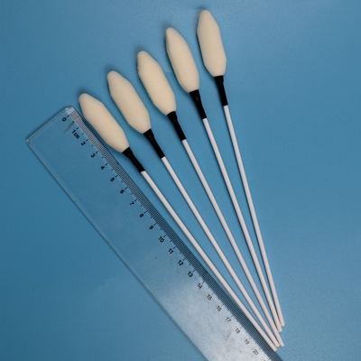 21cm 일회용 긴 손잡이 트로카 청소 폼 스랩 의료 스펀지 스틱