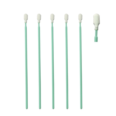 TX761 Lint Free Green Stick 광학 청소 폴리에스터 스랩 ESD 청정실 스랩