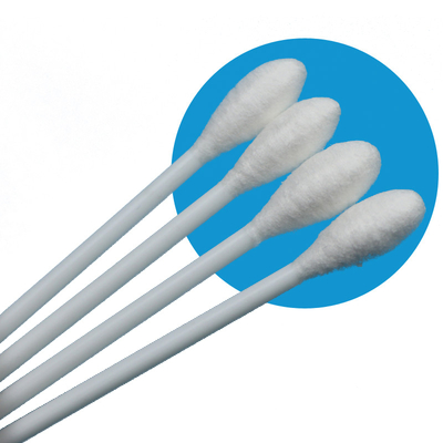 10cm PP 스틱 큰 둥근 머리 면도 덩어리 의료 Qtips 면도 스랩 응용기