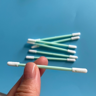 이중 둥근 머리 TX742 폼 스랩 민감한 전자 산업 사용자 정의를 위한 정밀 청소 도구