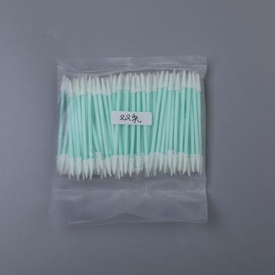3인치 쌍발 톱 폼 톱 청소 스바브 ESD 받아 들인다 PCB, 프린터 헤드, 센서 및 정밀 전자 (100pcs) 에 이상적입니다