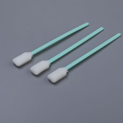 산업 및 전자 제품용 128mm 직사각형 폼 면봉 – 폭 12.7mm, 두께 10mm, 프린터 헤드 청소에 적합