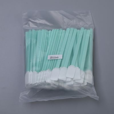 듀얼 레이어 폴리에스터 청소 스랩 평평 직사각형 머리 15mm 린트 무료 전자 청소 스랩 125mm 100pcs