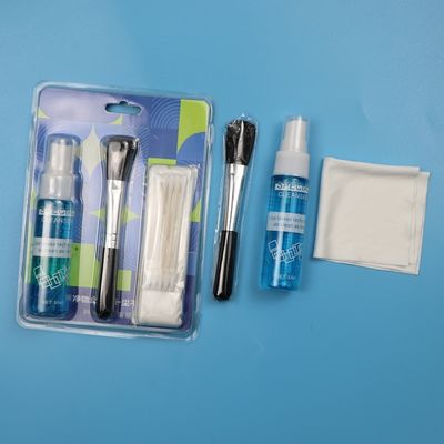 4 in 1 휴대용 마이크로 섬유 청소 와이프 화면 청소기 노트북 렌즈 청소 키트