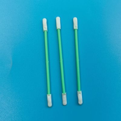TX758 보푸라기 없는 양면 ESD 폴리에스터 면봉 정밀 클린룸 디테일링 면봉 먼지 제거용