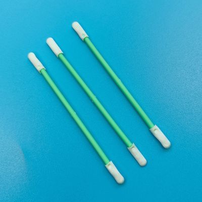 TX758 보푸라기 없는 양면 ESD 폴리에스터 면봉 정밀 클린룸 디테일링 면봉 먼지 제거용