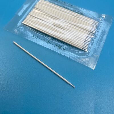 Eco-Friendly Cotton Buds Lint Free with 1mm Width Small Head Optics Hole Cleaning Cleanroom Stick