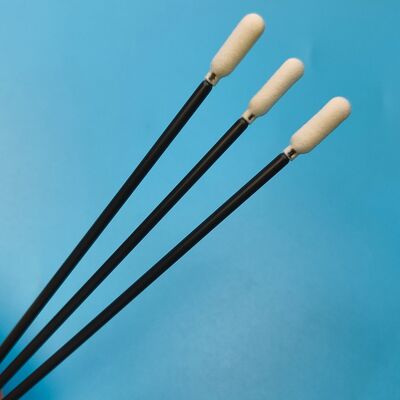 TX740 린트 프리 6.5" 엑스트라 롱 핸들 정밀 스폰지 디테일링 면봉 프린터 자동차 청소용 폼 면봉 청소