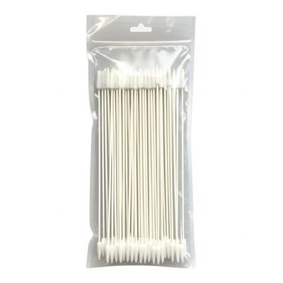 DTF 프린터 청소 면봉, 23cm 연장 사각 헤드 폼 스펀지 헤드, 팩당 50개