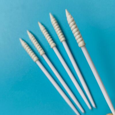 752 린트 프리 마이크로 뾰족한 청정실 자세히 면봉 전자 제품 청소 스폰지 폼 면봉 자동차 청소용