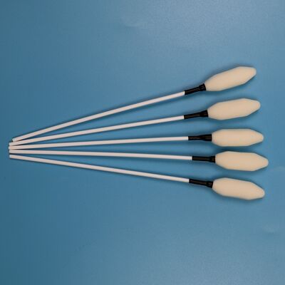 21cm 병원용 일회용 긴 PP 스틱 의료 청소 스폰지 면봉 폼 팁 투관침 닦아 면봉
