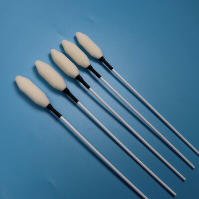 21cm 병원용 일회용 긴 PP 스틱 의료 청소 스폰지 면봉 폼 팁 투관침 닦아 면봉