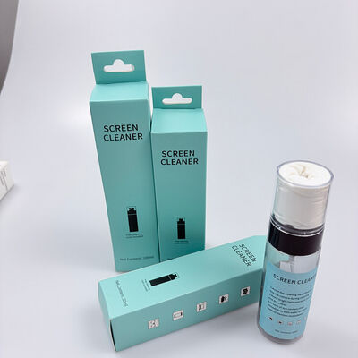 마이크로 파이버 와이프로 스크린 클리너 스프레이 - 30/60/80/100/120mL 크기의 렌즈 및 전자 장치에 안전합니다.