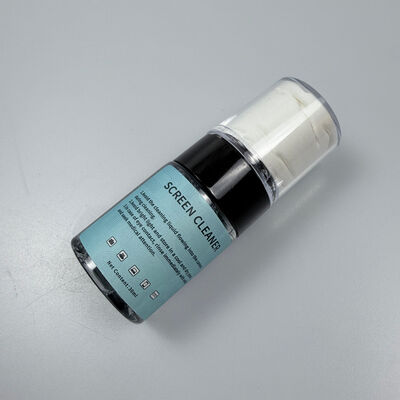 마이크로 파이버 와이프로 스크린 클리너 스프레이 - 30/60/80/100/120mL 크기의 렌즈 및 전자 장치에 안전합니다.
