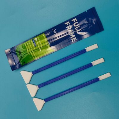 개별 포장된 24mm V 모양 극세사 면봉 양면 카메라 청소용 면봉 풀 프레임 센서 면봉 상세 면봉