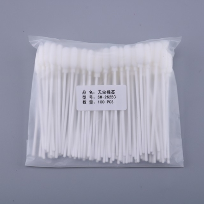 갯솜 거품 청소 면봉, 메마른 린트천 - 자유로운 면 면봉 140 Mm 총계 길이