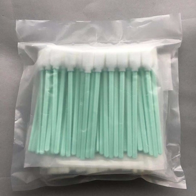 Tx707 편평한 갯솜 청정실 거품은 맨 위 PP 지팡이를 닦습니다