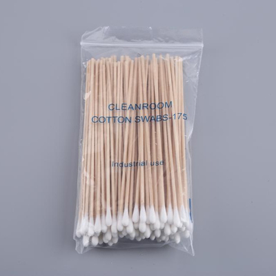 가구 목제 지팡이 면 면봉, 100 PC/부대 화장용 면 면봉