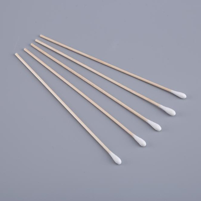 가구 목제 지팡이 면 면봉, 100 PC/부대 화장용 면 면봉