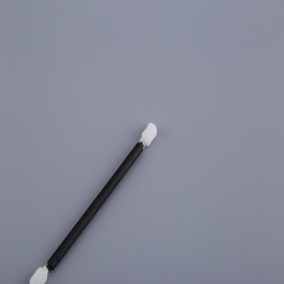 세포 청정실 면 면봉 찬성된 까만 PP 지팡이 100 PC/부대 SGS를 여십시오