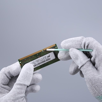 청정실 면 면봉 PP 지팡이를 85 Mm 총계 청소하는 기업 길이