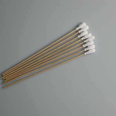 폴리에스테 머리 150mm 의학 면 새싹 면봉 린트천 - 자유로운 청정실 면봉